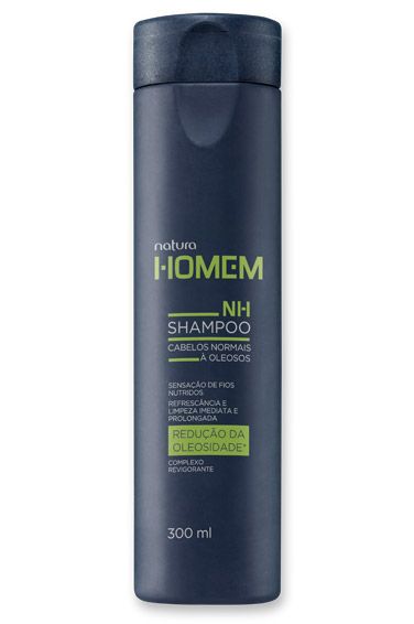 Homem Shampoo Redução da Oleosidade